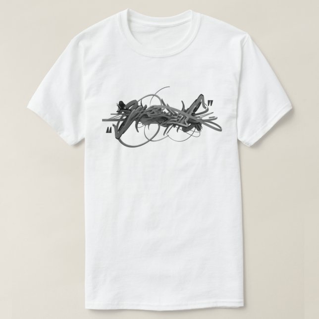 Design da camisa dos grafites t psto em fase (Frente do Design)