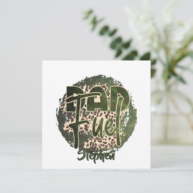 Design da Camuflagem de Combustível a pai - Inspir (Em pé/Frente)