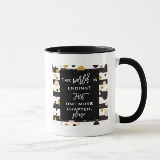 Design da caneca da leitura