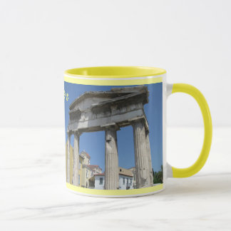 Design da caneca da piscina de Atenas