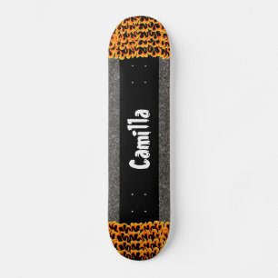 Design da Cinza da Espia Negra do Skate
