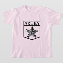 Design da Ilha de Aruba - Camiseta Básica para Men