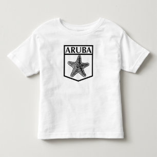 Design da Ilha de Aruba - T-Shirt Toddler Fine Jer