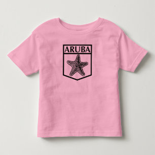 Design da Ilha de Aruba - T-Shirt Toddler Fine Jer
