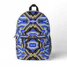 Design da mochila de padrões geométricos multicore
