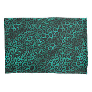 Design da Série Leopardo Azul-Verde e Dourado 5