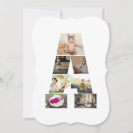 Design da sua própria letra A Colagem de fotos