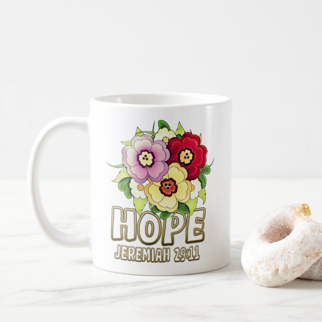 Design da sua:-) Uma caneca de café de dois tons (Com Donut)