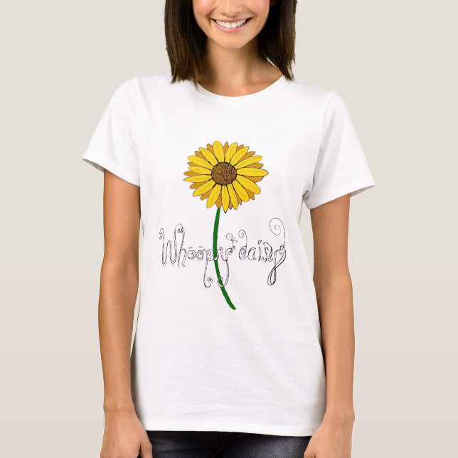 Design da Whoopsy-Margarida no t-shirt (Frente)