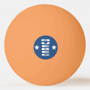design de 3 estrelas bola de ping pong de laranja
