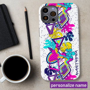 Design de abstrato de Grafite personalizado. Perso