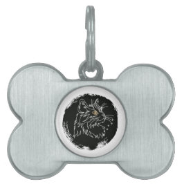 Design de Amante de Gato Cortado