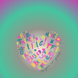 Design de amor de camisa