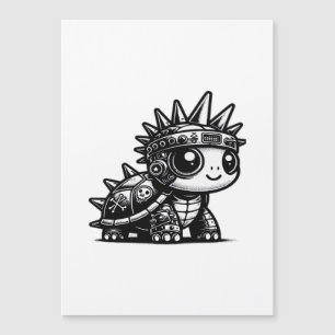 Design de Arte Vintage de Tartaruga Ciborgue Whims