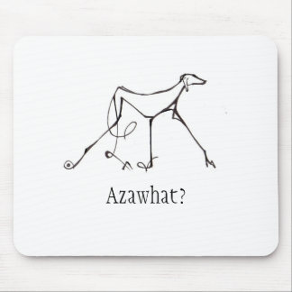 Design de Azawakh Mousepad por David Moore