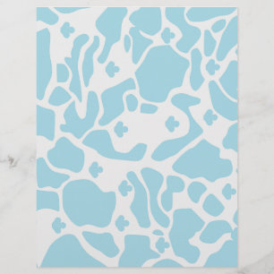 Design de azul bebê:
