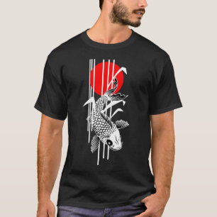 Design de bambu - t-shirt dos peixes 2 de