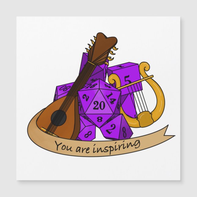 Design de Bard Dice (Frente)