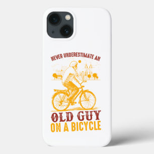 Design de Biker Antigo   Bicicleta   nunca subesti