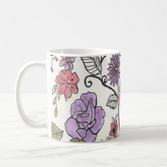 Design de Bloomsbury numa caneca (Esquerda)