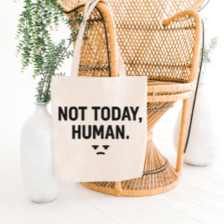 Design de Bolsa Tote com Citação Minimalista Sarcá