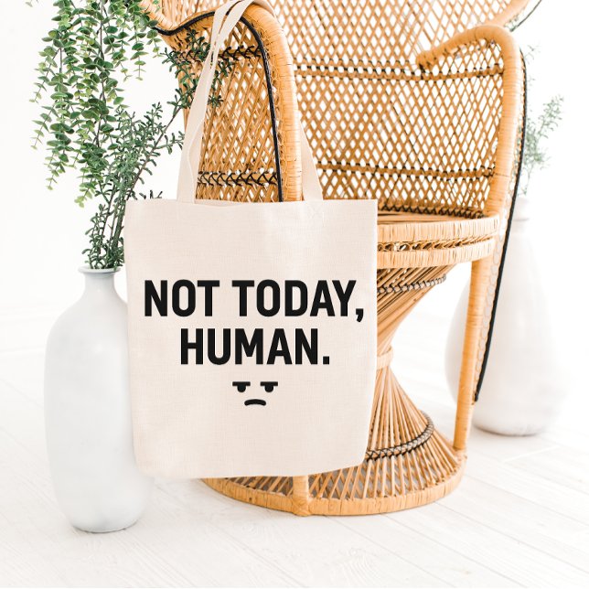 Design de Bolsa Tote com Citação Minimalista Sarcá (Criador carregado)