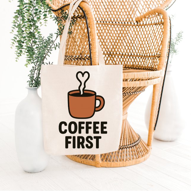 Design de Bolsa Tote de Vapor de Coração Minimalis (Criador carregado)