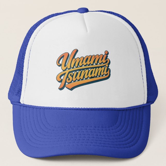 design de Boné "Umami Tsunami" (Frente)