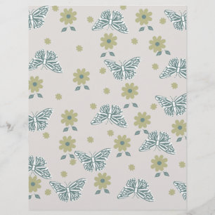 Design de Borboleta Verde