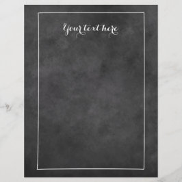 Design de cabeçalho de carta de casamento em lousa