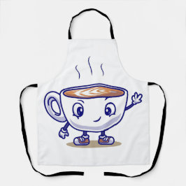 Design de café engraçado e divertido