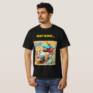 Design de Camisa Coroa de Travesseiro do Rei do So