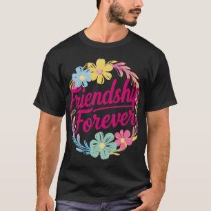 Design de Camisa de Amizade para sempre (Zazzle) M