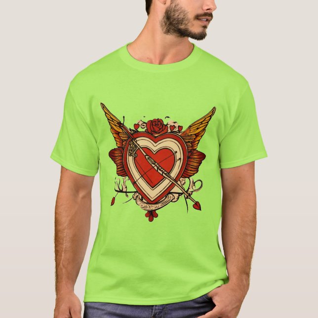 Design de Camisa de Amor de Cupid (Frente)