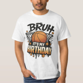 Design de Camisa de Aniversário Engraçado para hom