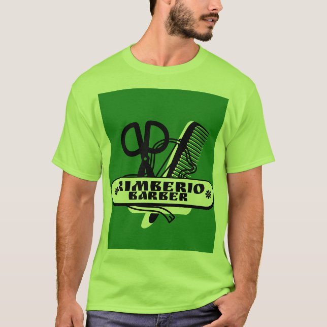 Design de camisa de barbeiro (Frente)