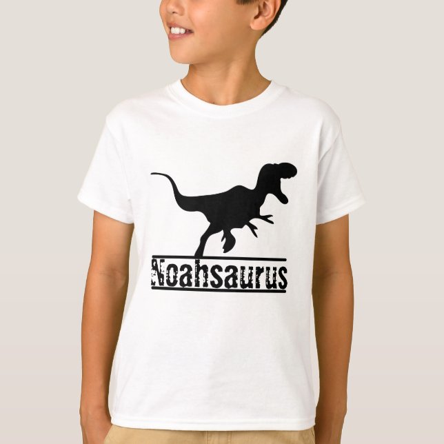 design de Camisa de Dinossauro Personalizada de An (Frente)
