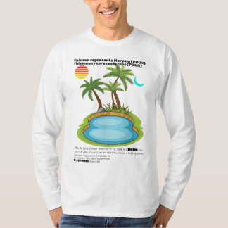 "Design de Camisa de Natal: Local de nascimento de