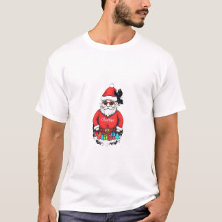 Design de Camisa de Natal para Papais noeis legal