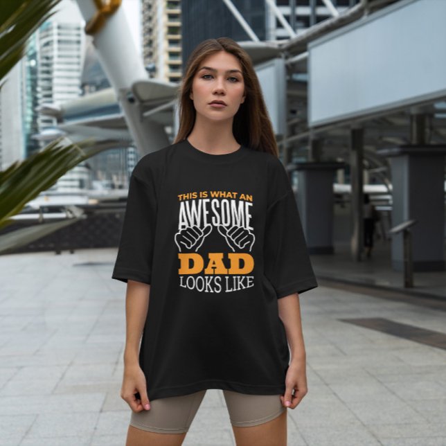 Design de Camisa de Pai Incrível (Criador carregado)