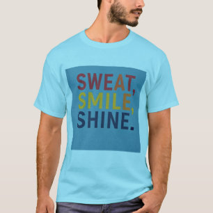 Design de camisa de sorriso doce