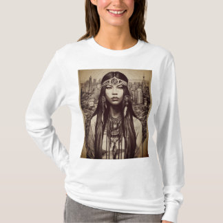 Design de Camisa de T-Shirt Nativa Americana
