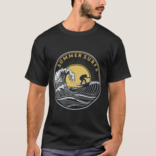 Design de camisa de verão, Design de camiseta de p (Frente)