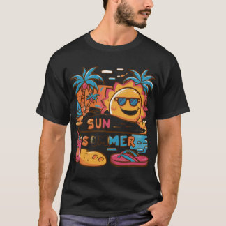 Design de camisa de verão, Design de camiseta de p