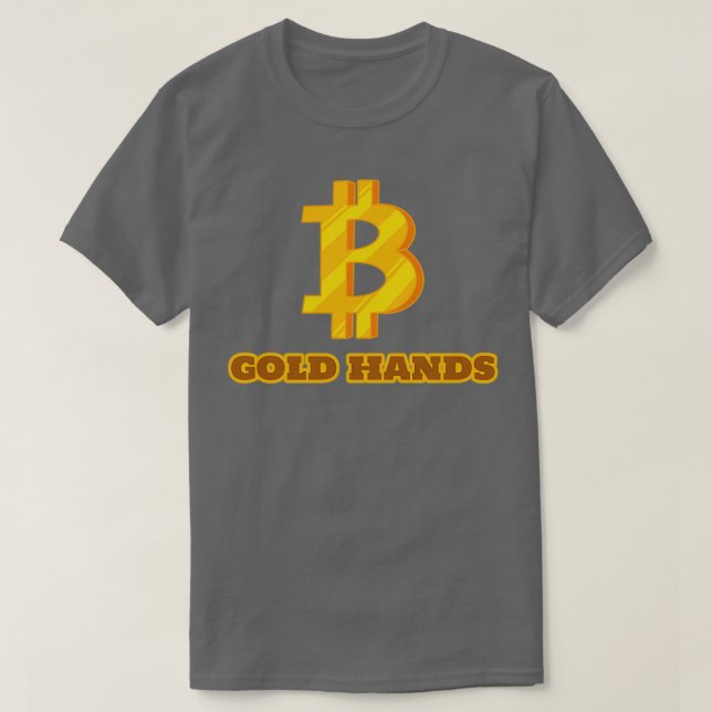 Design de Camisa do Comerciante de Mãos Douradas (Frente do Design)