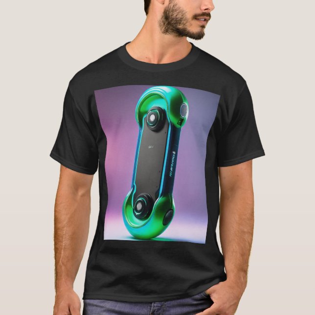 Design de Camisa do Logotipo Xbox Verde Neon (Frente)