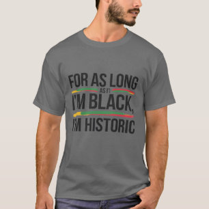 Design de Camisa do Mês T da História Negra