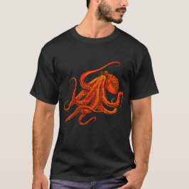 Design de Camisa Octopus Legal de Camisa Hip Gráfi