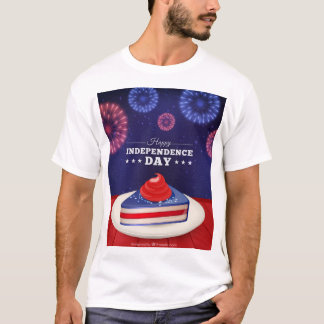 Design de Camisa Patriótica para o Dia da Independ