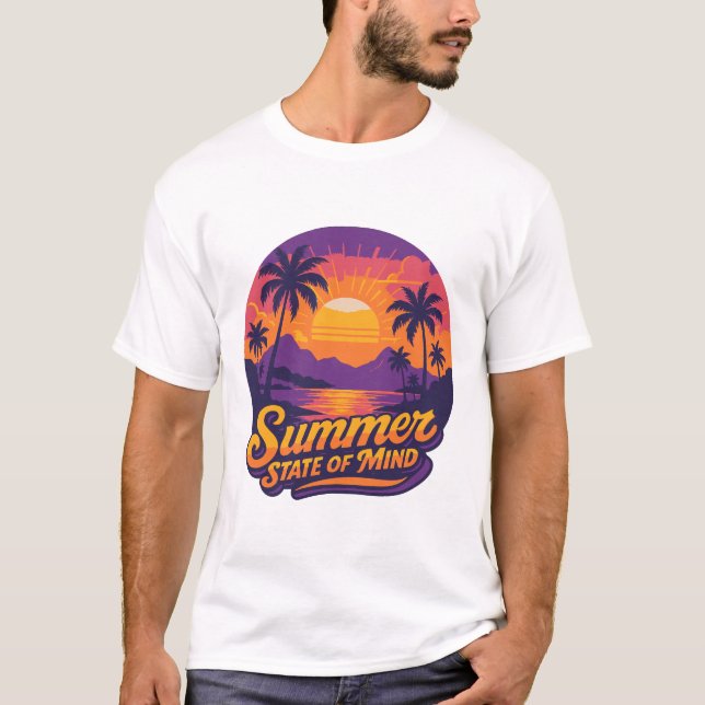 Design de camisa Summer T (Frente)